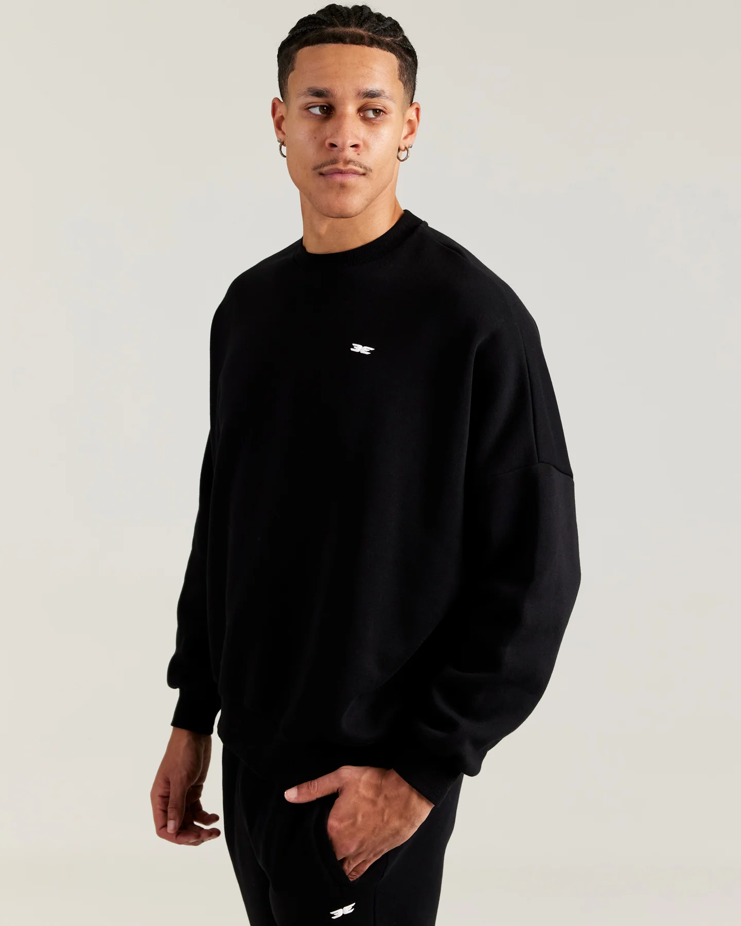 Omni Unisex Crewneck - Black - Image 8