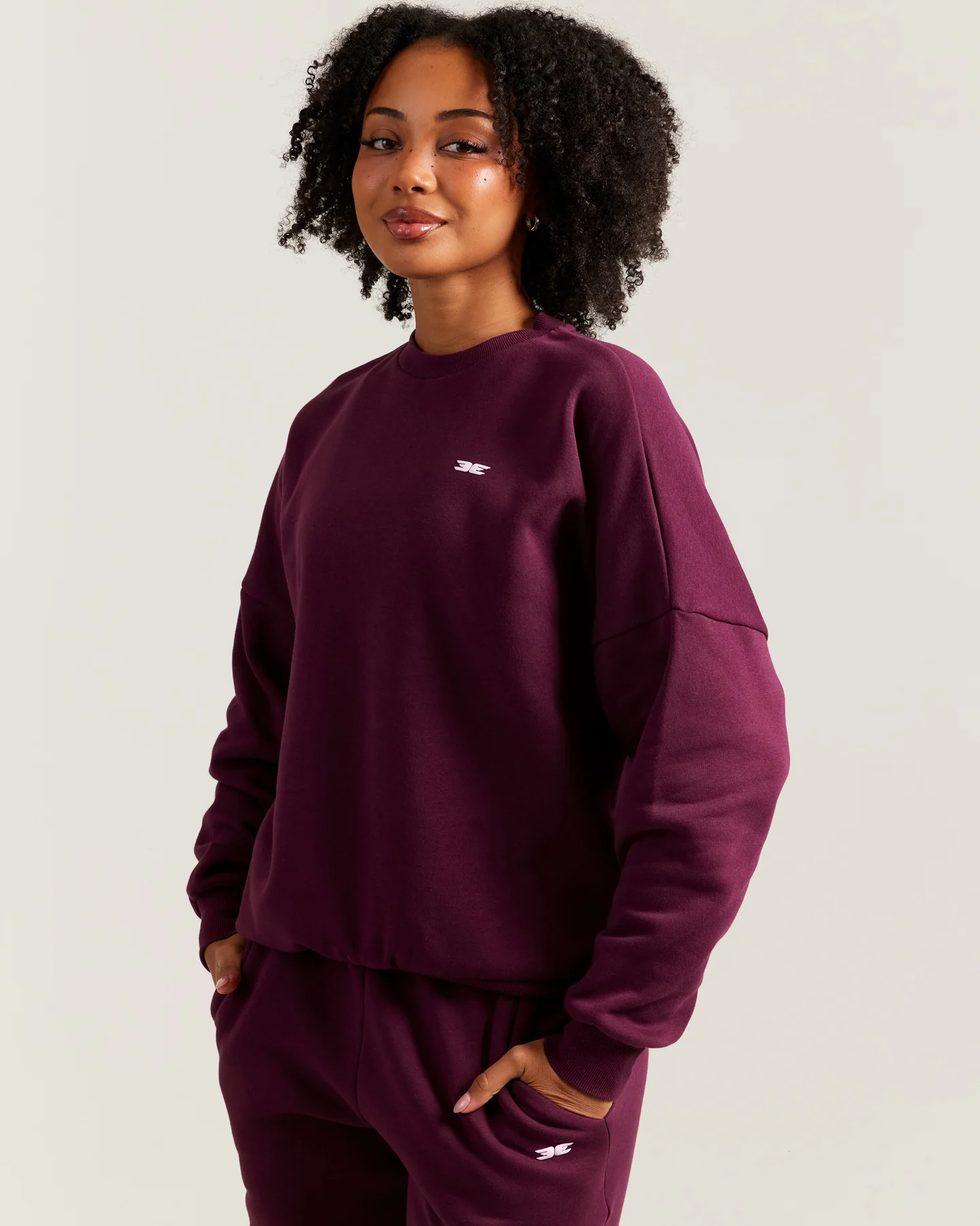 Omni Unisex Crewneck - Cherry Cola - Image 4