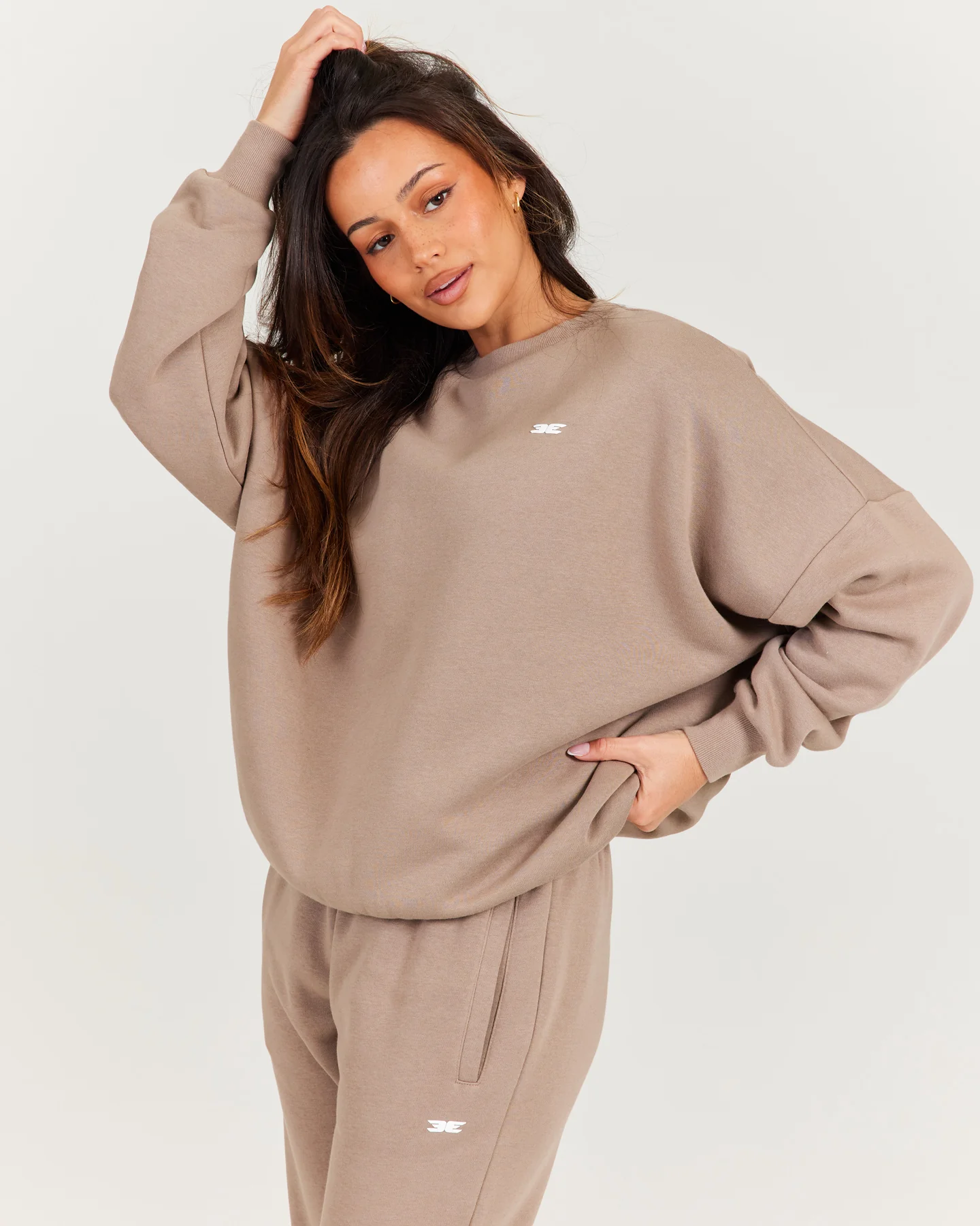 Omni Unisex Crewneck - Toasted Cashew - Image 3