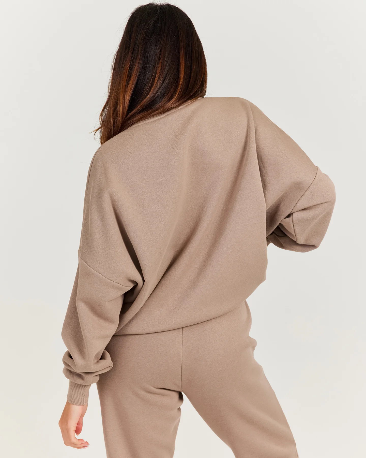 Omni Unisex Crewneck - Toasted Cashew - Image 4