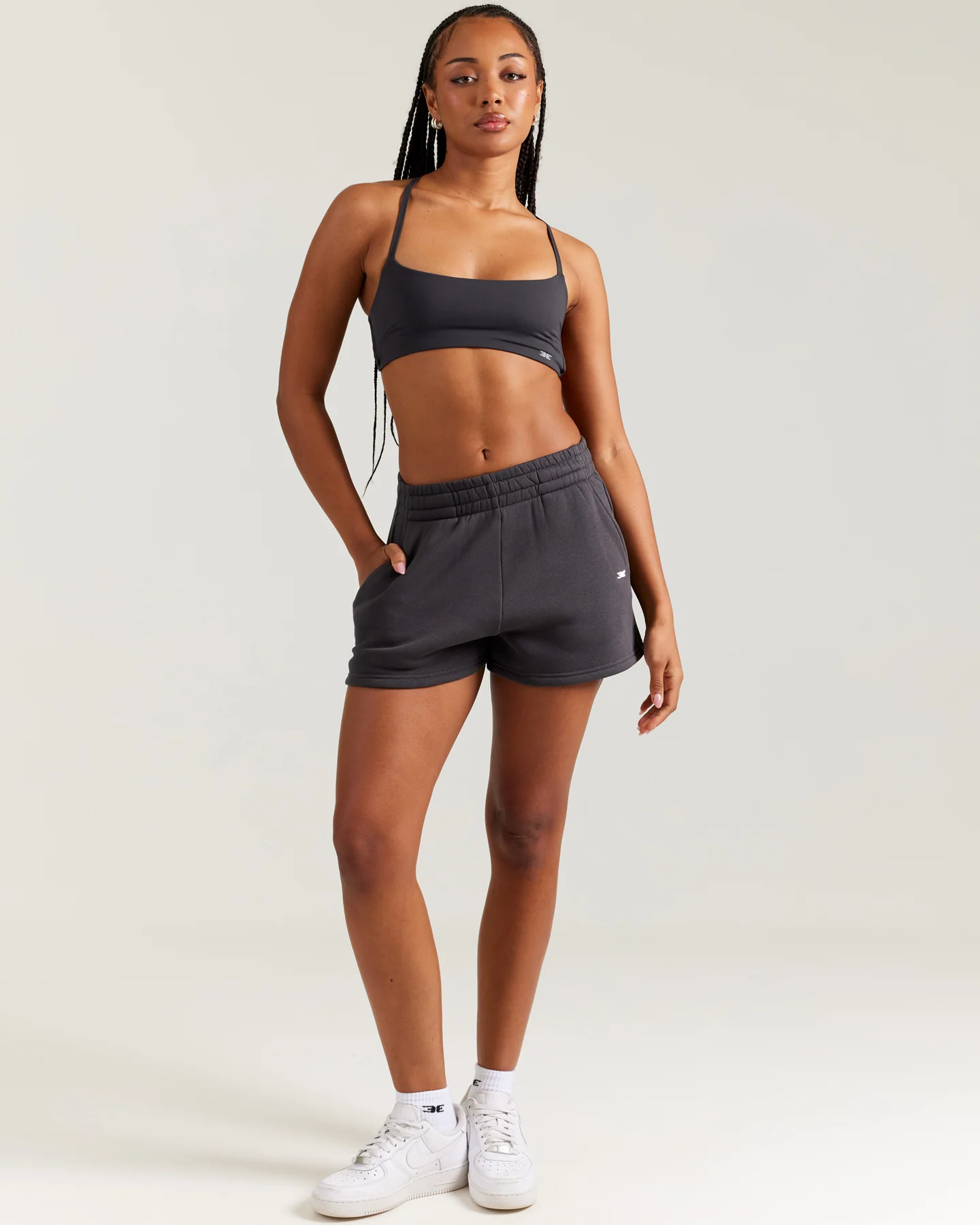 Omni Women's Shorts - Charcoal - Image 4