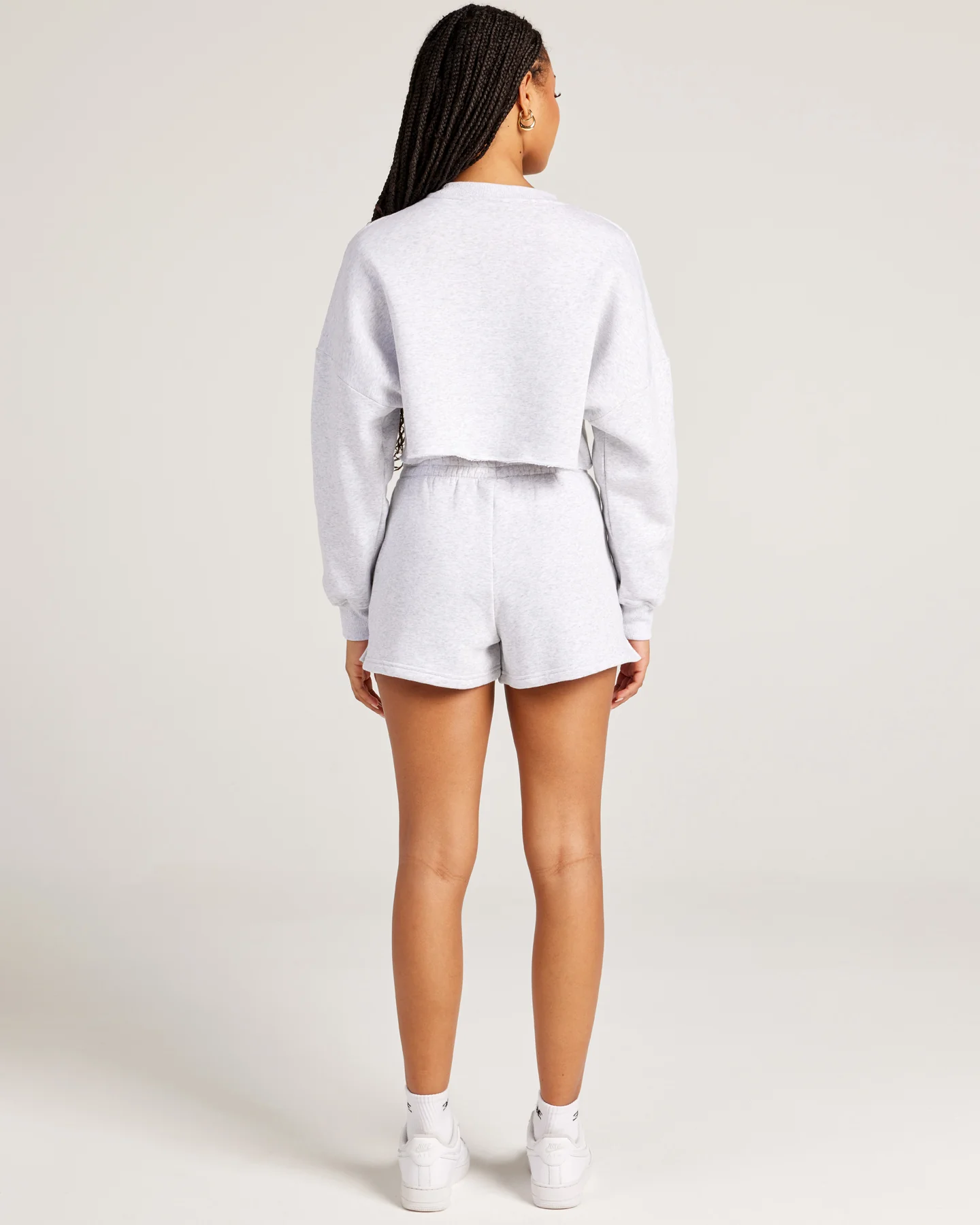 Omni Women's Shorts - Grey Marle/Grey Marle - Image 6