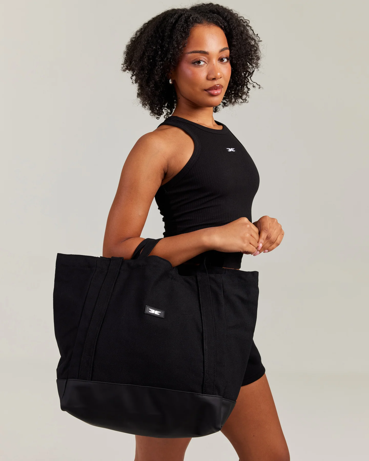 Premium Tote V2 - Black - Image 4