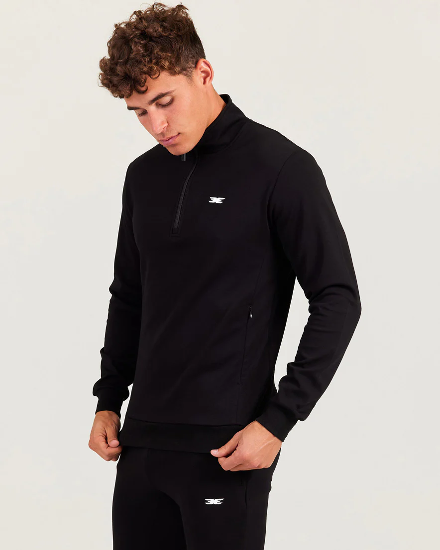 Prime 1/4 Zip - Black - Image 3