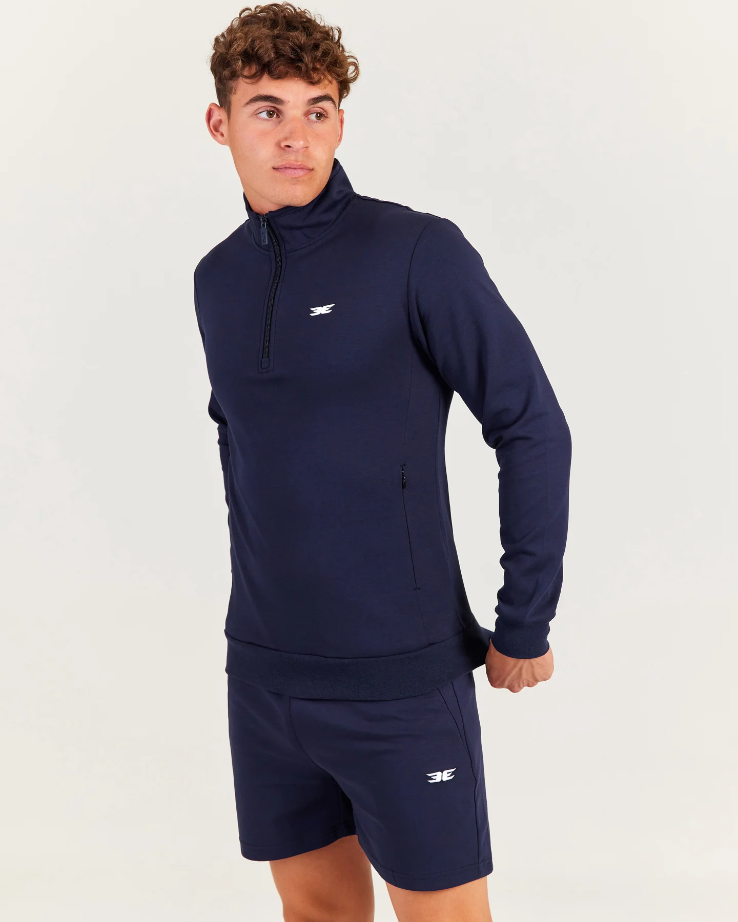 Prime 1/4 Zip - Navy - Image 3