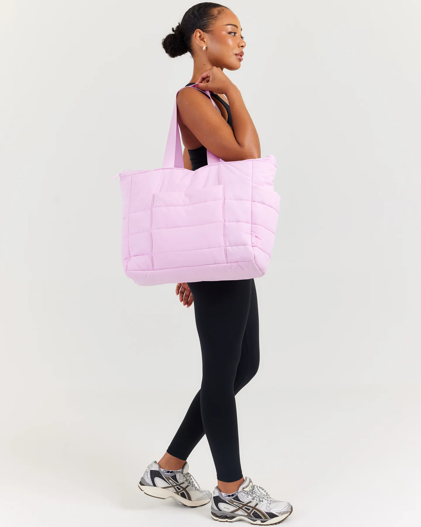 Puffer Tote - Pink - Image 3