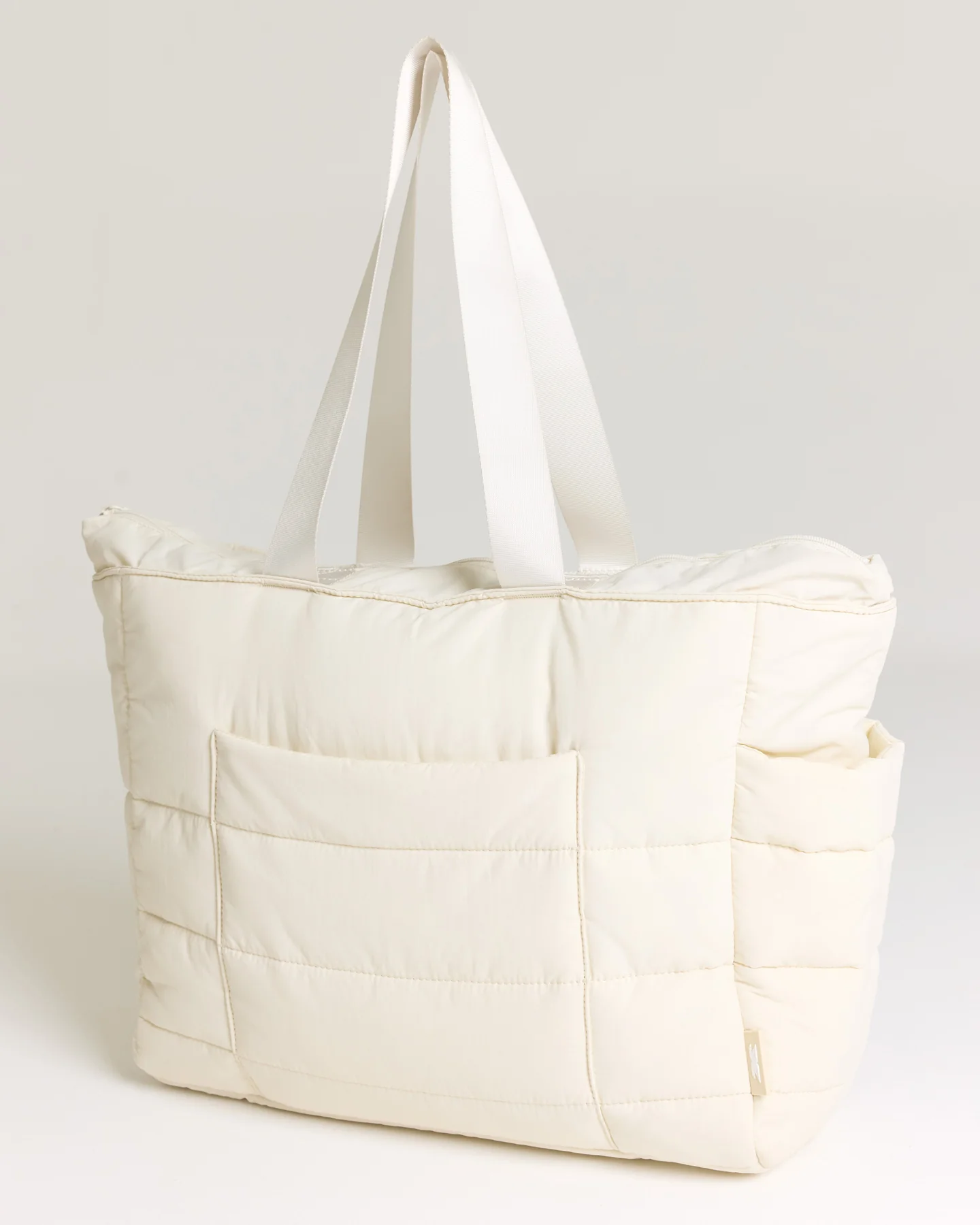 Puffer Tote - Bone - Image 6