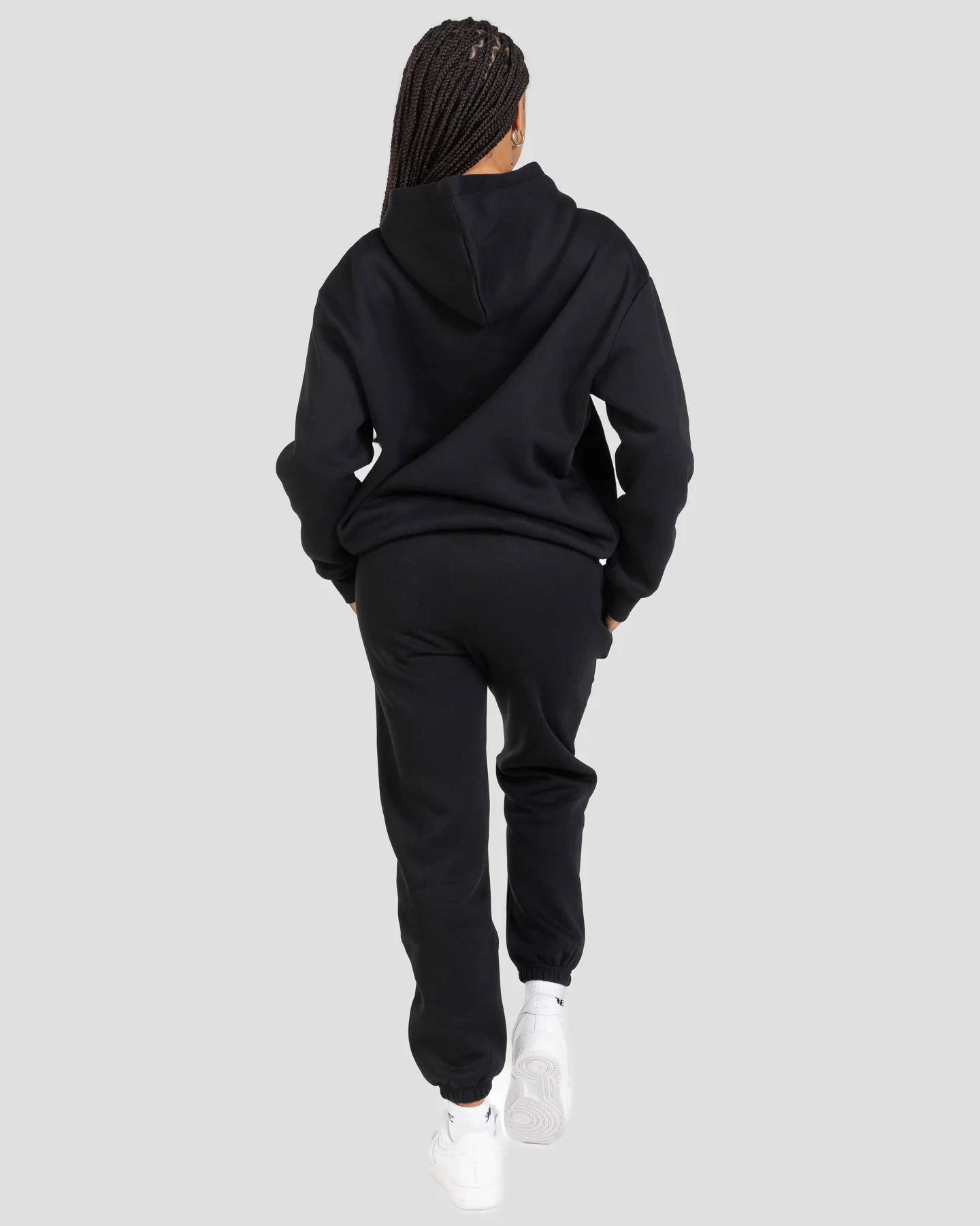 Registered Hoodie - Black/White - Image 5