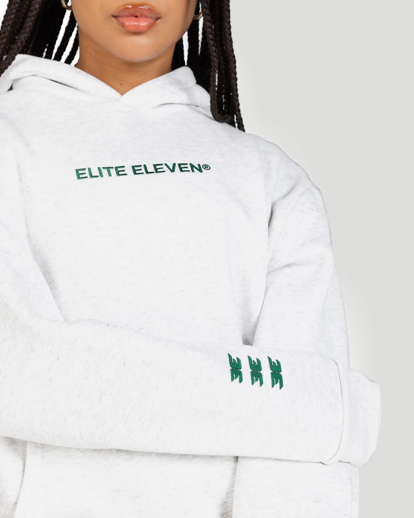 Registered Hoodie - Polar Grey - Image 4