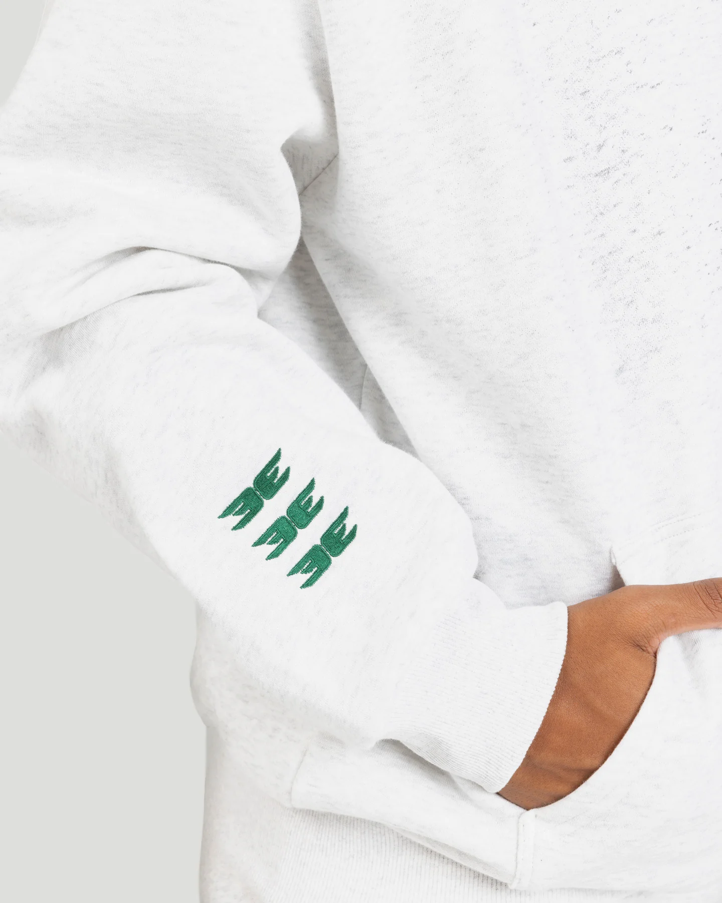 Registered Hoodie - Polar Grey - Image 5