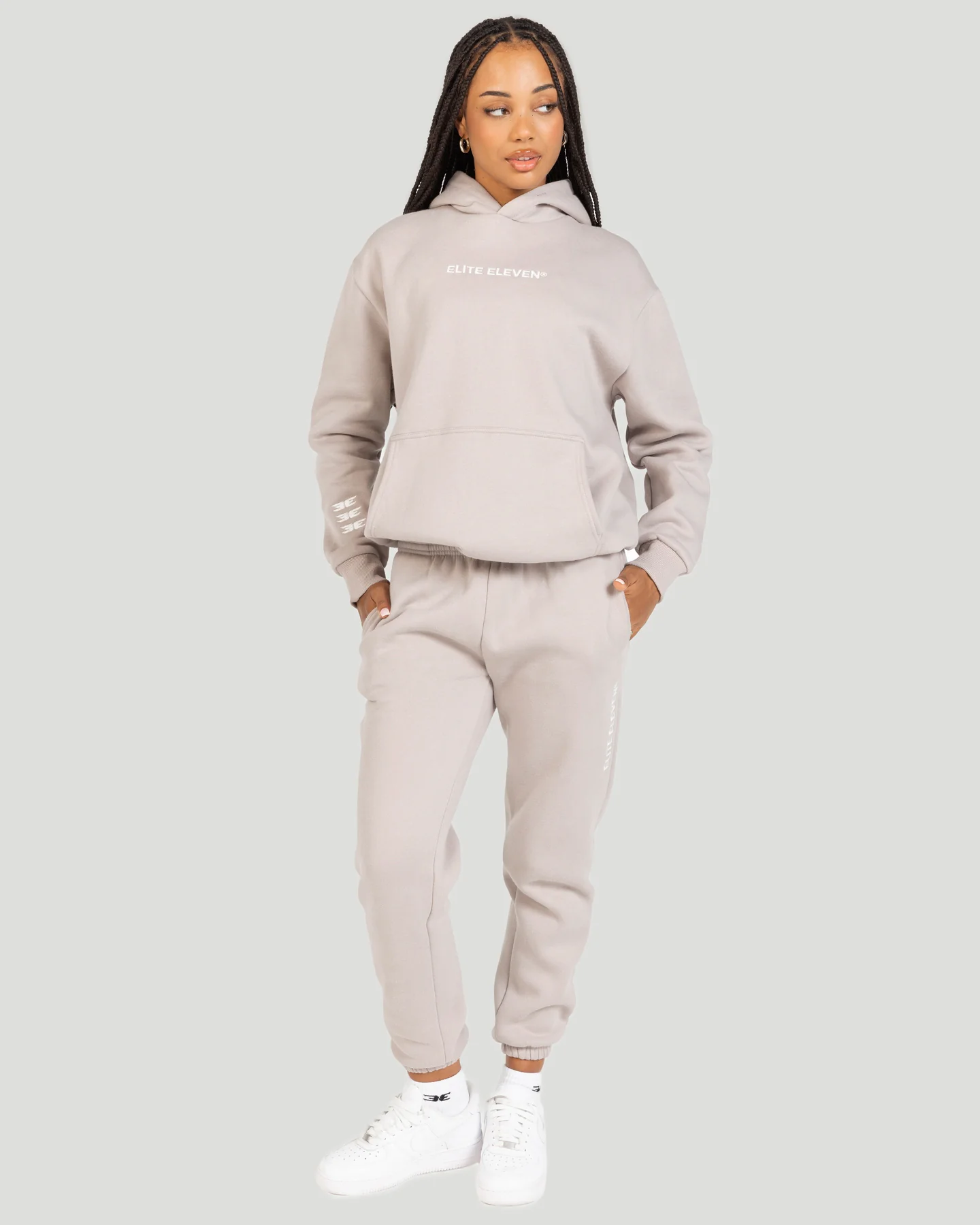 Registered Hoodie - Taupe - Image 4