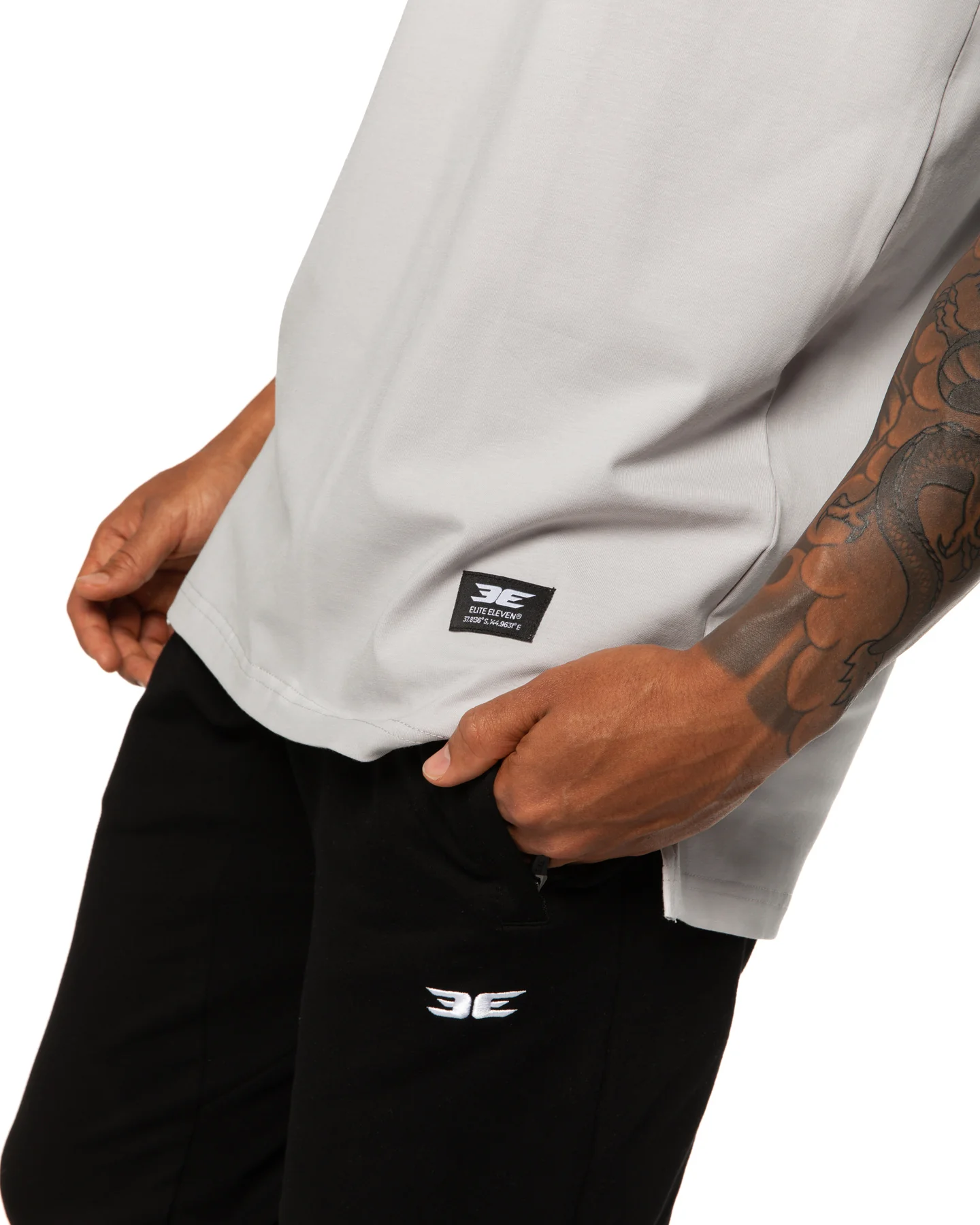 Stack Registered Tee - Light Grey - Image 4