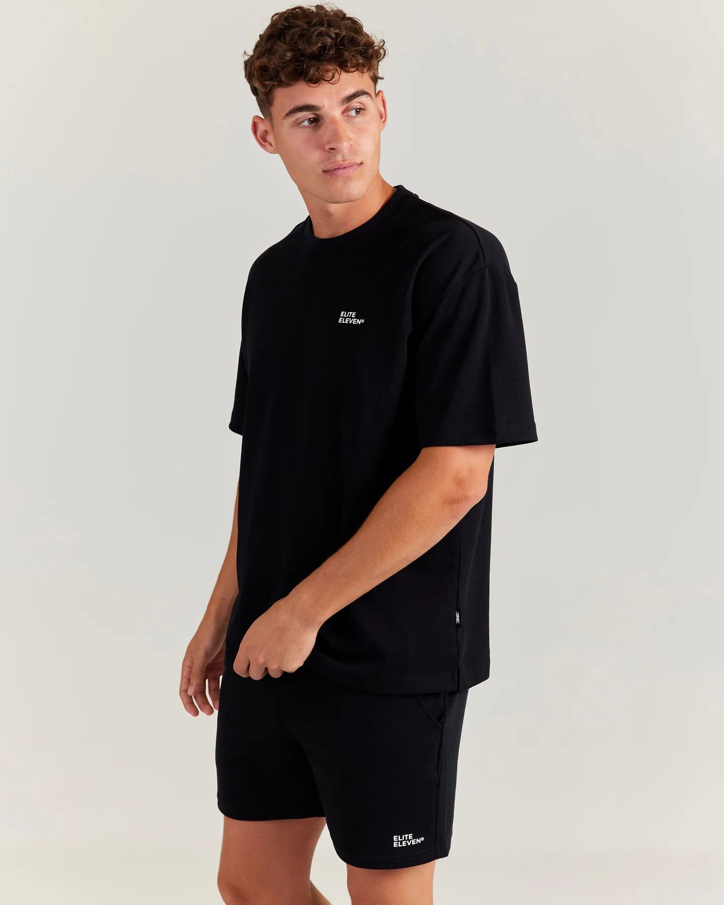 VersaFit Oversized Tee - Black - Image 3