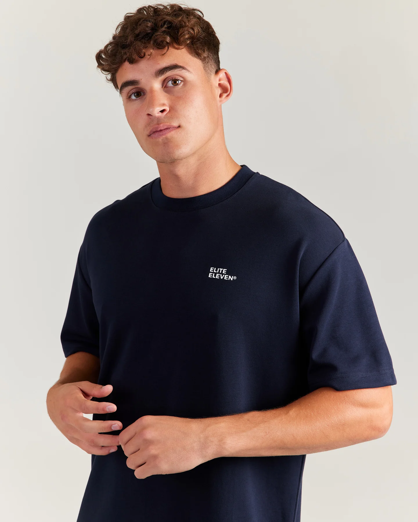 VersaFit Oversized Tee - Navy - Image 4
