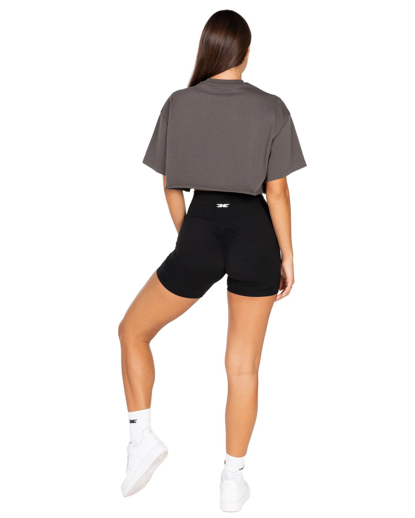 Women's Classic Cropped Tee - Slate - Image 3