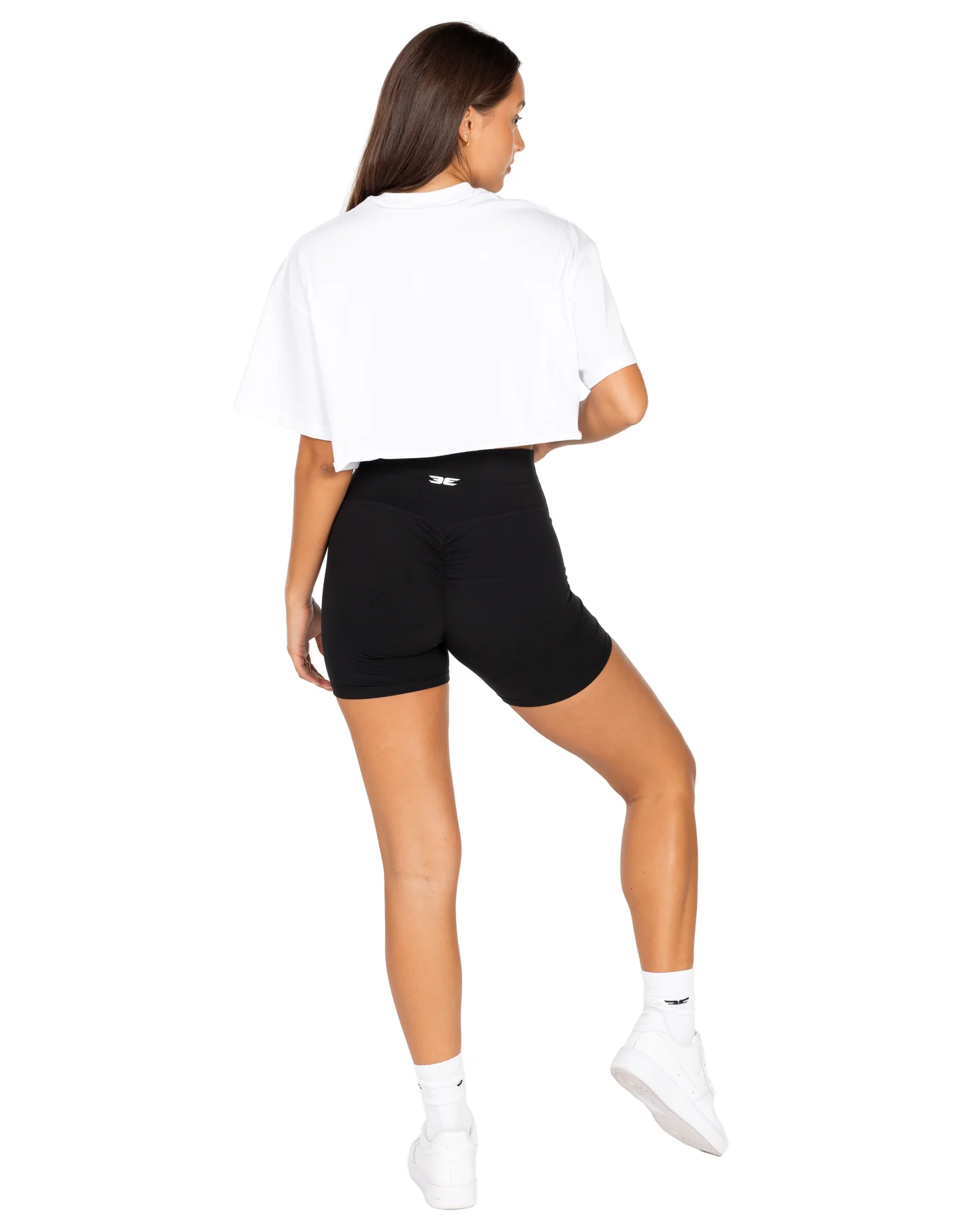 Women's Classic Cropped Tee - White - Image 3