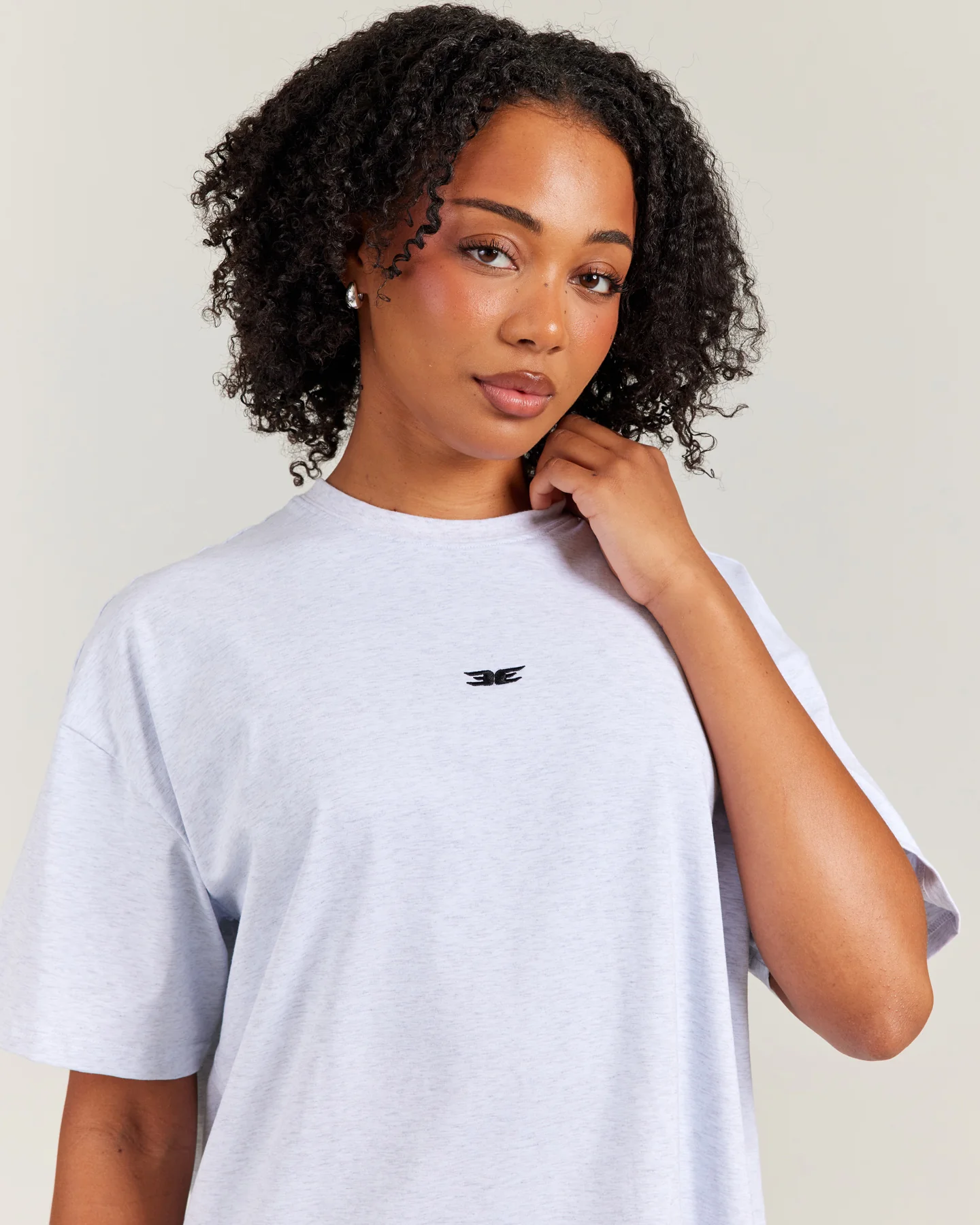 Women's Essential Tee - Grey Marle - Image 4